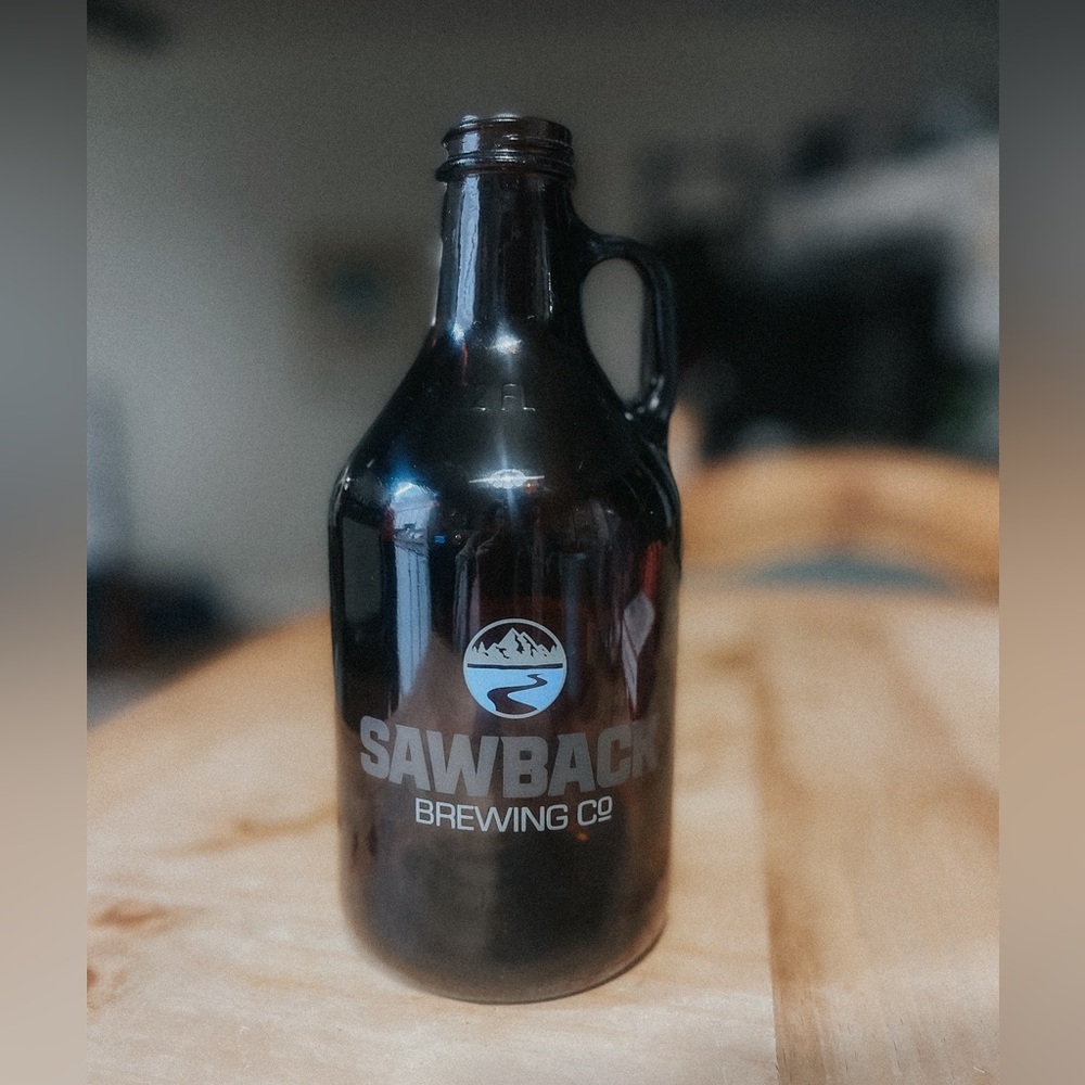 Craft Beer Howler from Sawback Brewing Co